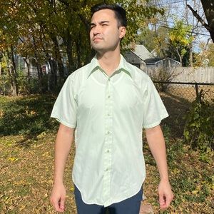 Vintage Towncraft JCPenney Short Sleeve Button Up